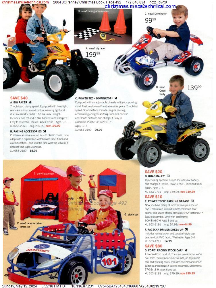2004 JCPenney Christmas Book, Page 492