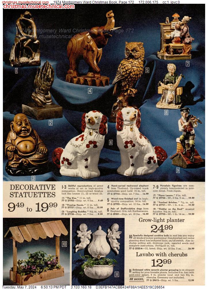 1974 Montgomery Ward Christmas Book, Page 172