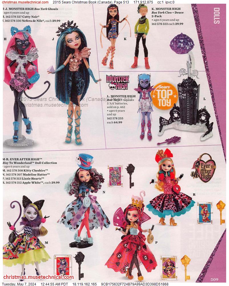 2015 Sears Christmas Book (Canada), Page 513