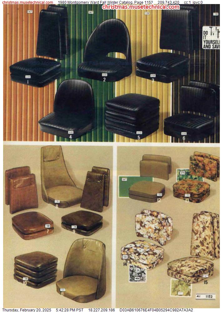 1980 Montgomery Ward Fall Winter Catalog, Page 1152