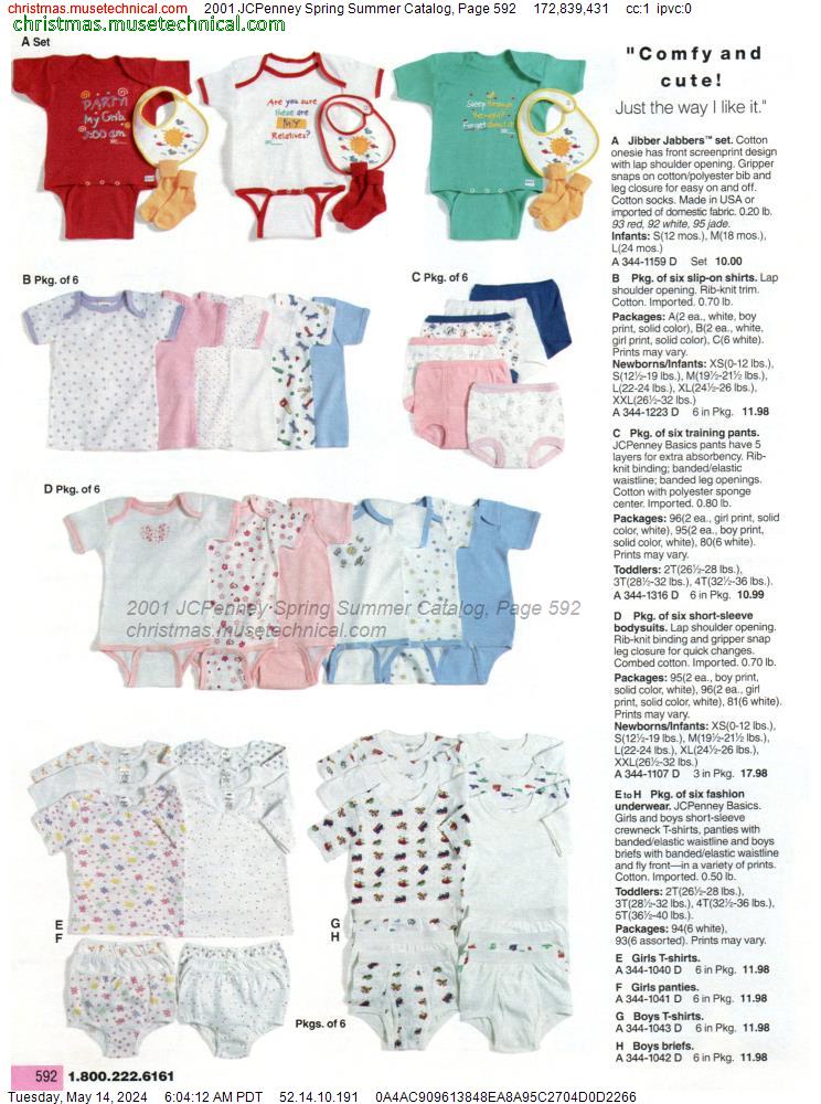 2001 JCPenney Spring Summer Catalog, Page 592