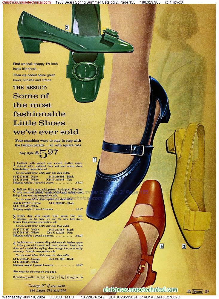 1968 Sears Spring Summer Catalog 2, Page 155