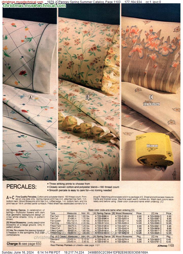 1979 JCPenney Spring Summer Catalog, Page 1103