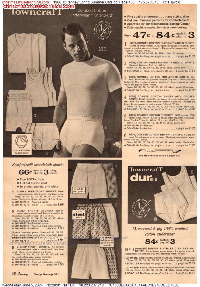 1966 JCPenney Spring Summer Catalog, Page 456