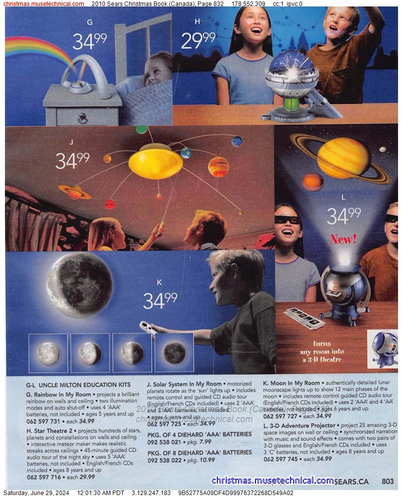 2010 Sears Christmas Book (Canada), Page 832