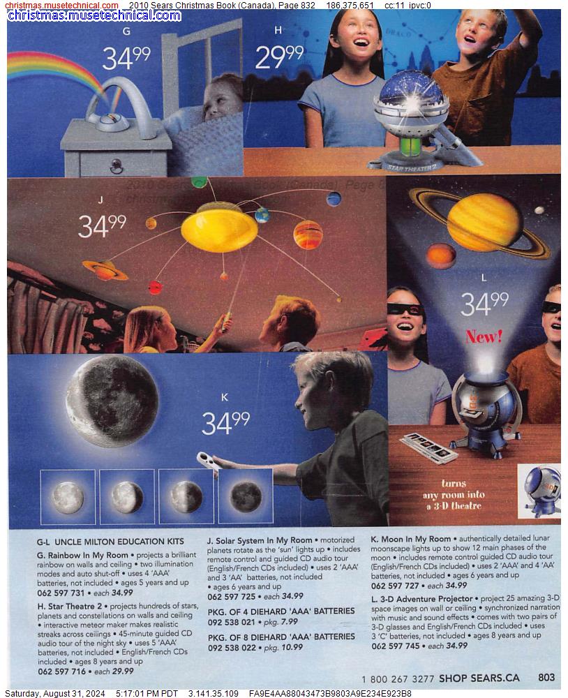 2010 Sears Christmas Book (Canada), Page 832