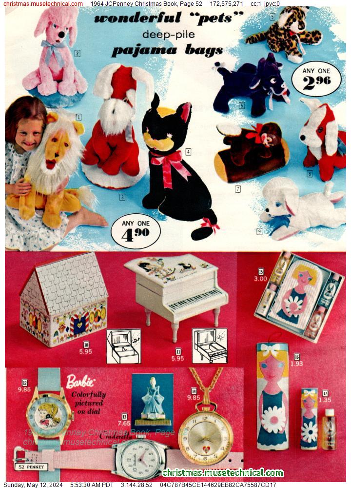 1964 JCPenney Christmas Book, Page 52
