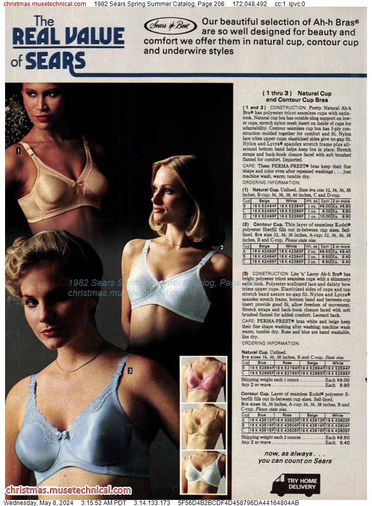 1982 Sears Spring Summer Catalog, Page 206