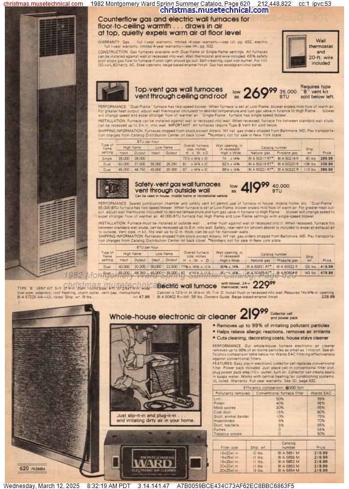 1982 Montgomery Ward Spring Summer Catalog, Page 620