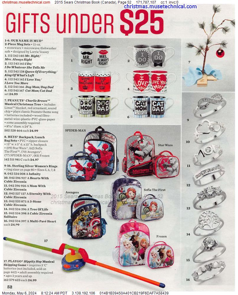 2015 Sears Christmas Book (Canada), Page 52