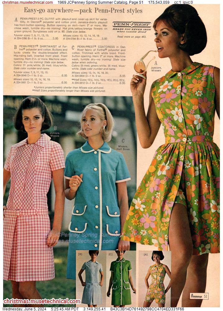 1969 JCPenney Spring Summer Catalog, Page 51