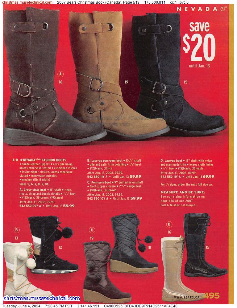 2007 Sears Christmas Book (Canada), Page 513