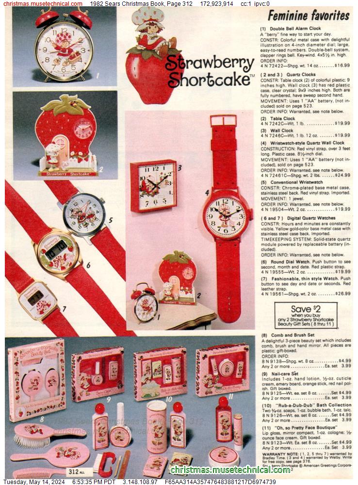 1982 Sears Christmas Book, Page 312