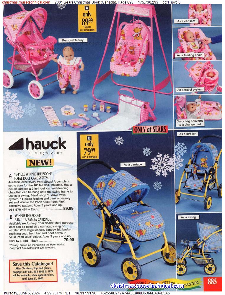 2001 Sears Christmas Book (Canada), Page 893