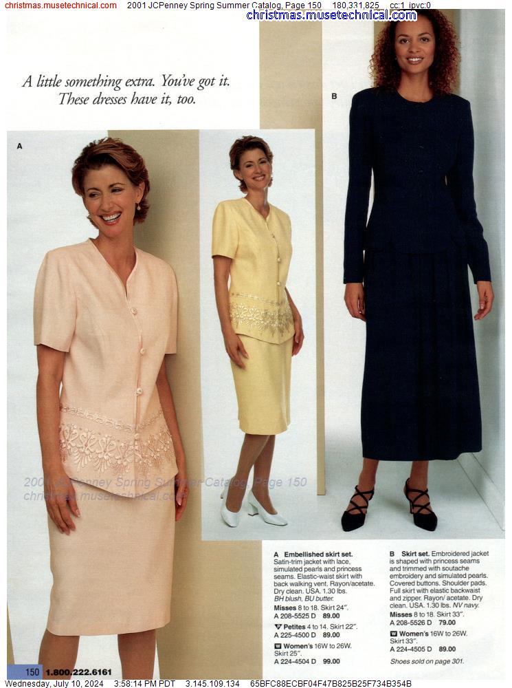 2001 JCPenney Spring Summer Catalog, Page 150