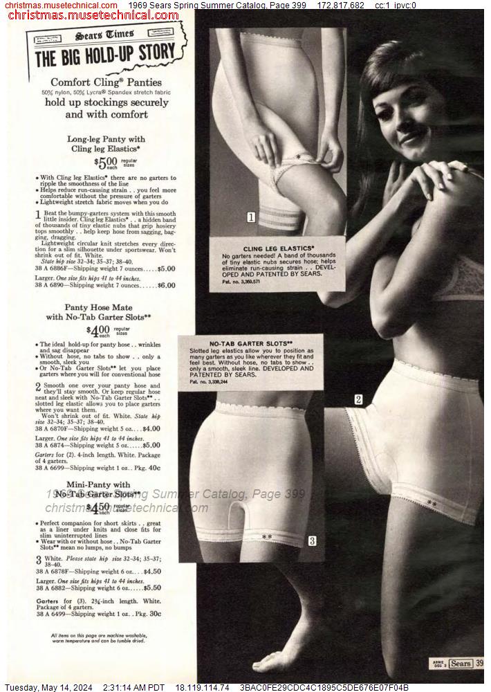 1969 Sears Spring Summer Catalog, Page 399