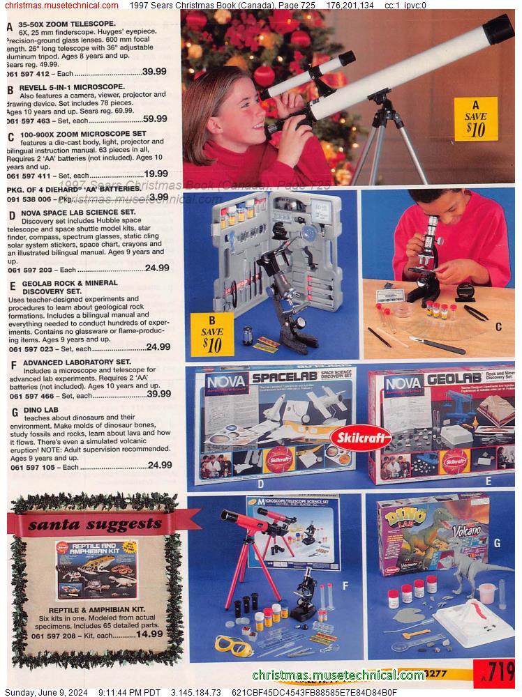 1997 Sears Christmas Book (Canada), Page 725
