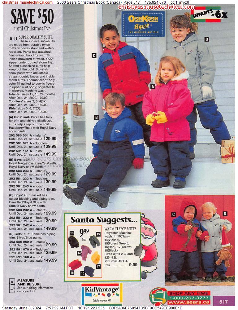 2000 Sears Christmas Book (Canada), Page 517