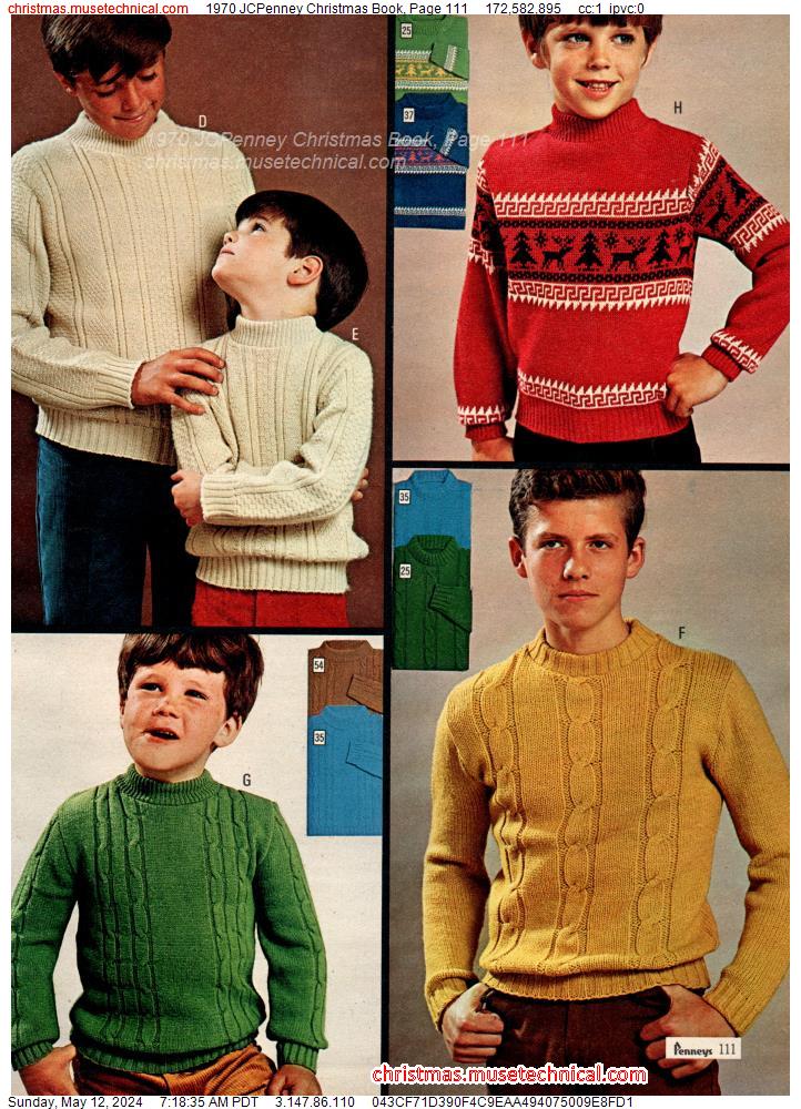 1970 JCPenney Christmas Book, Page 111