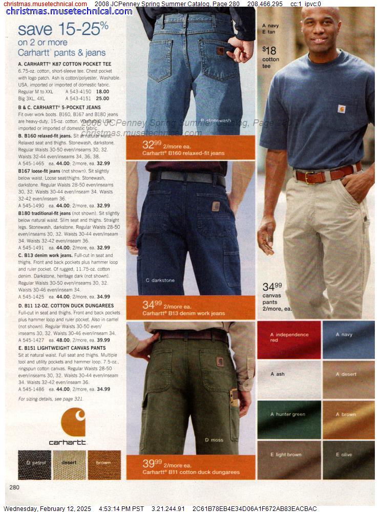 2008 JCPenney Spring Summer Catalog, Page 280