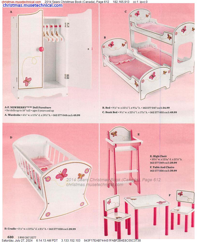 2014 Sears Christmas Book (Canada), Page 612