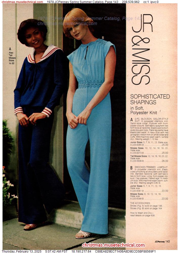 1978 JCPenney Spring Summer Catalog, Page 143