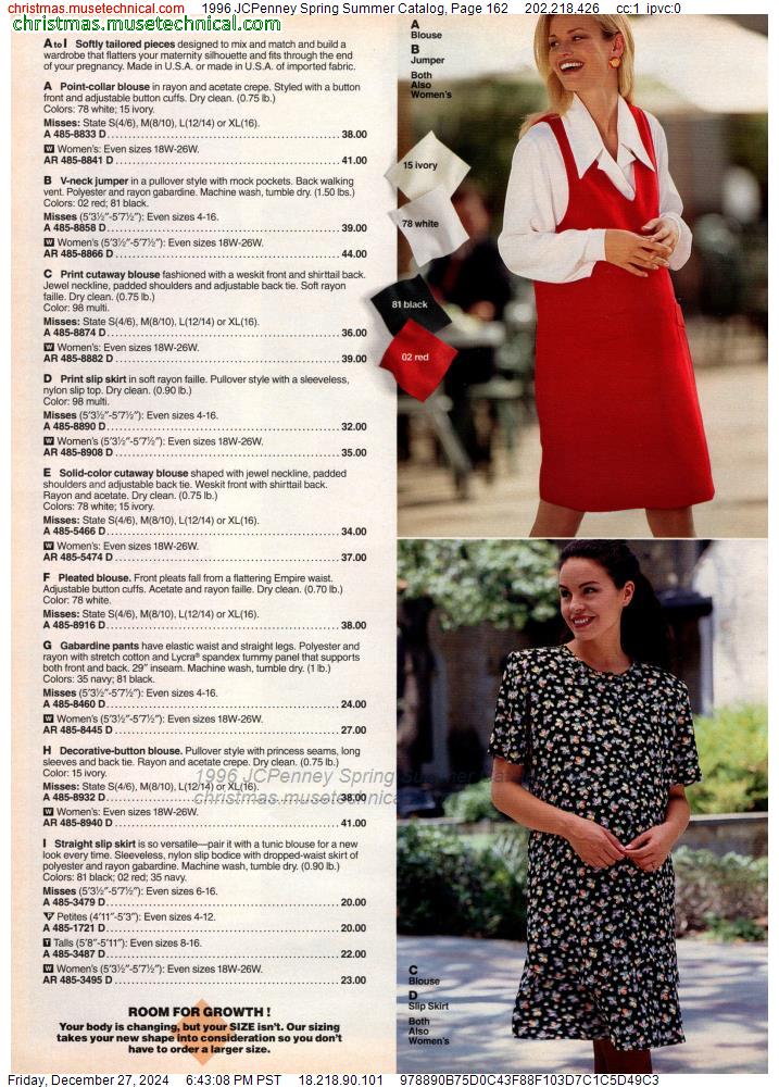 1996 JCPenney Spring Summer Catalog, Page 162