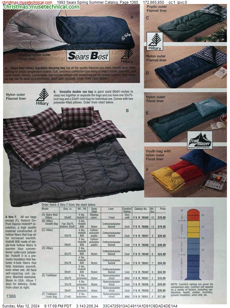 1993 Sears Spring Summer Catalog, Page 1365
