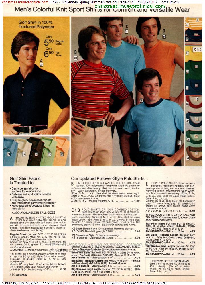 1977 JCPenney Spring Summer Catalog, Page 414