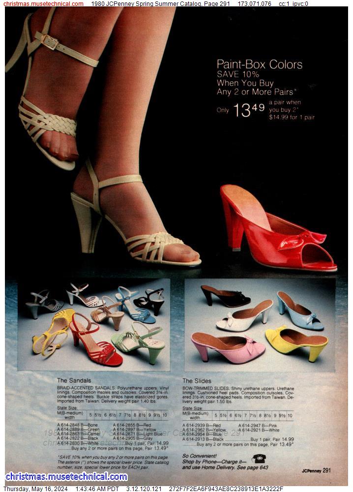 1980 JCPenney Spring Summer Catalog, Page 291