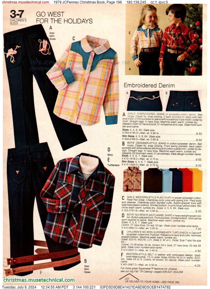 1979 JCPenney Christmas Book, Page 196