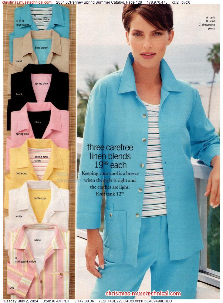 2004 JCPenney Spring Summer Catalog, Page 128
