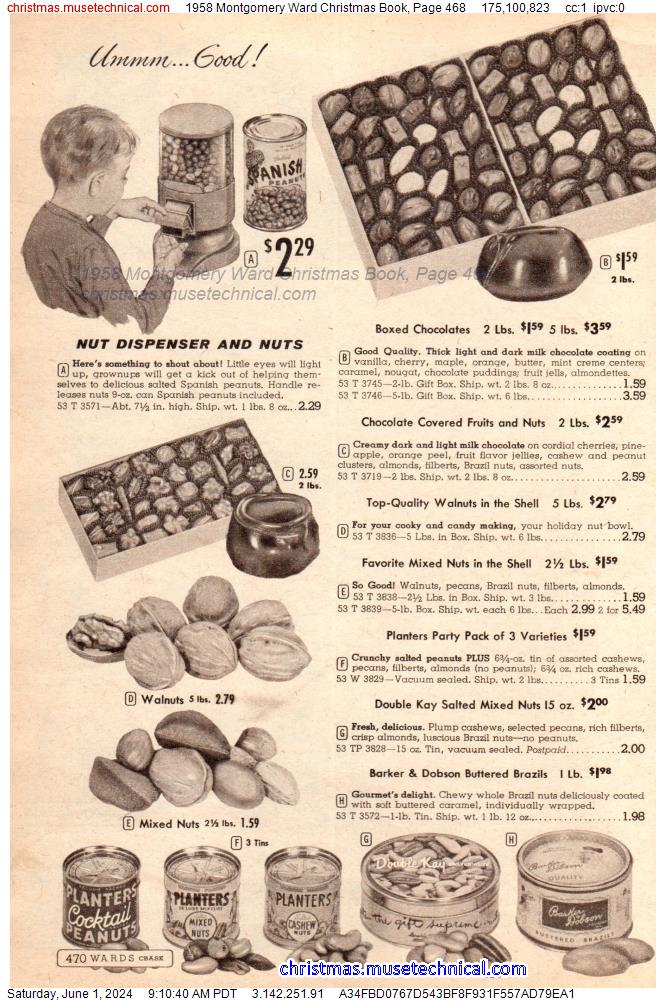 1958 Montgomery Ward Christmas Book, Page 468