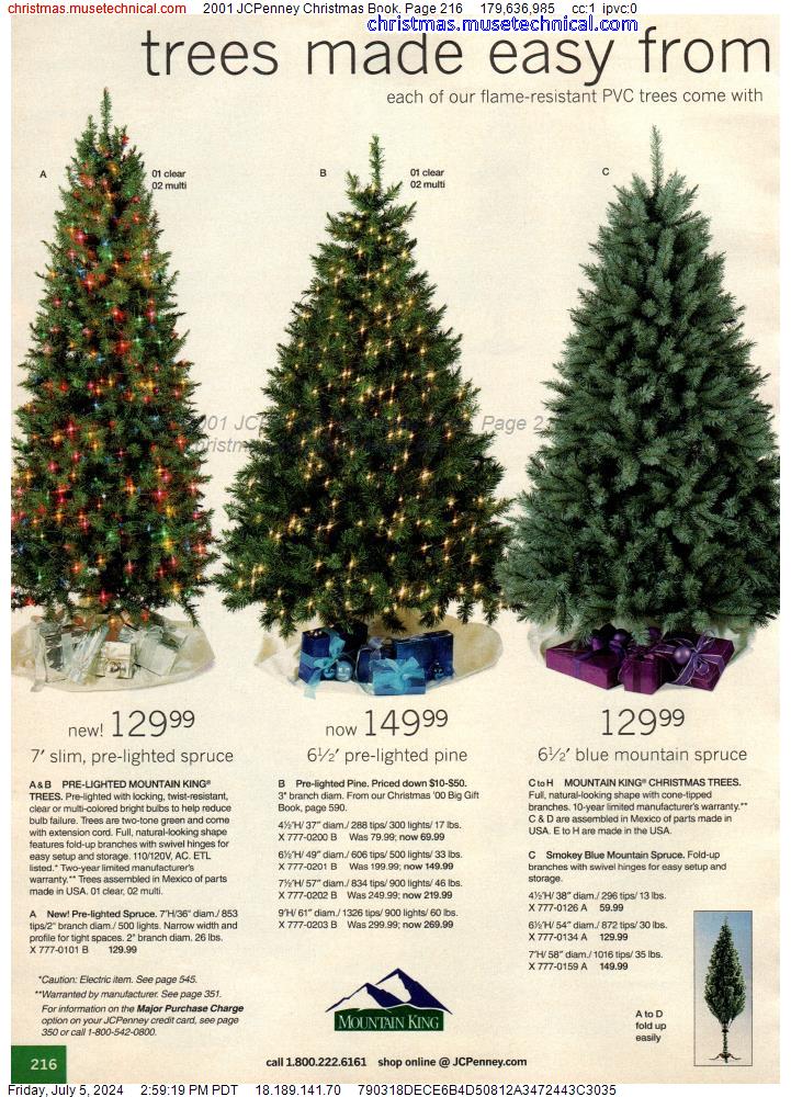 2001 JCPenney Christmas Book, Page 216