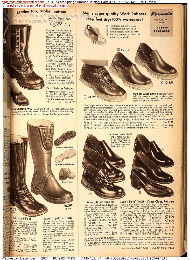 1948 Sears Spring Summer Catalog, Page 473