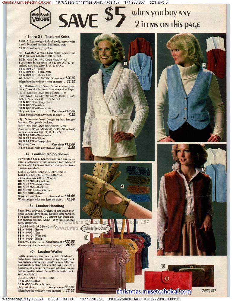 1978 Sears Christmas Book, Page 157