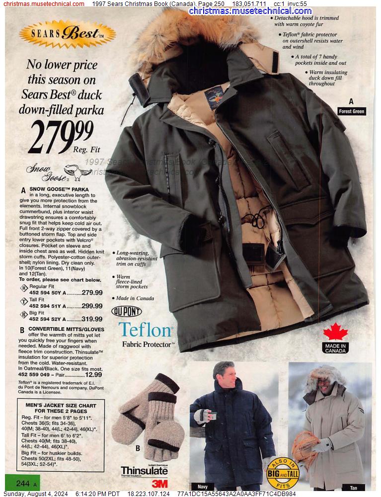1997 Sears Christmas Book (Canada), Page 250