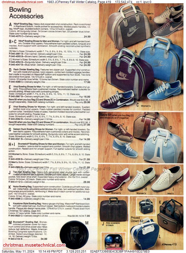 1983 JCPenney Fall Winter Catalog, Page 419