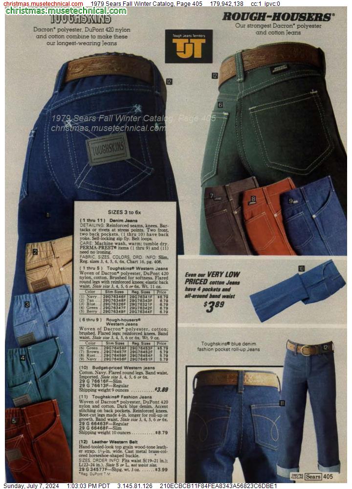 1979 Sears Fall Winter Catalog, Page 405