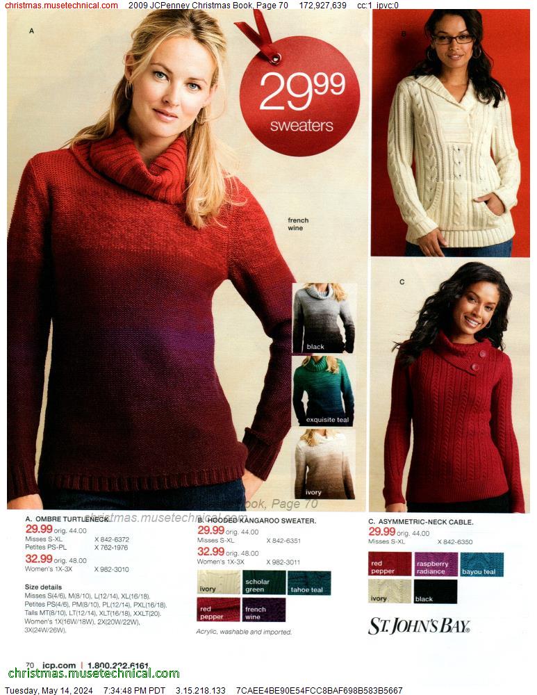 2009 JCPenney Christmas Book, Page 70