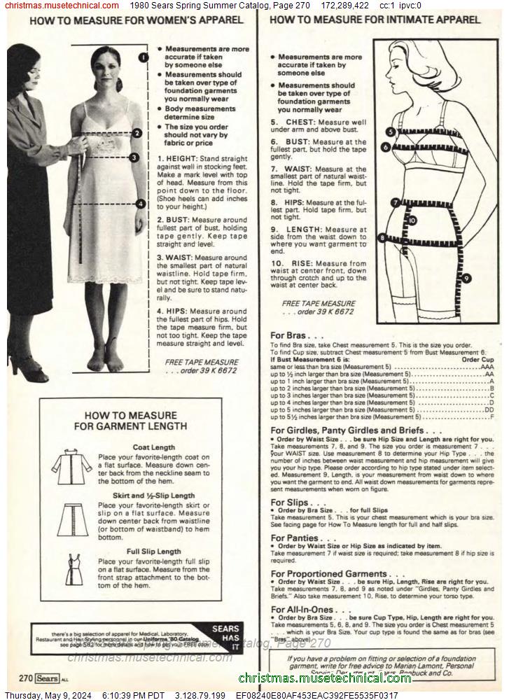 1980 Sears Spring Summer Catalog, Page 270