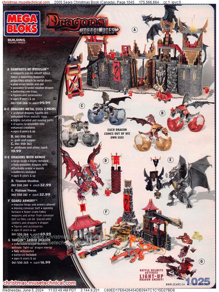 2005 Sears Christmas Book (Canada), Page 1045