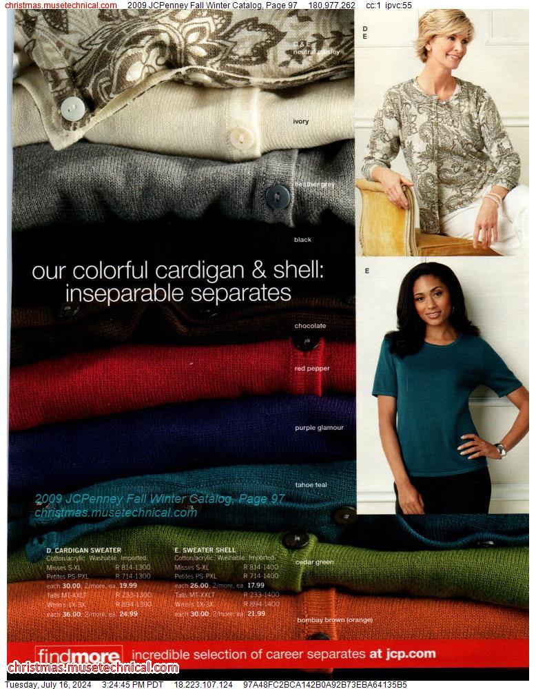 2009 JCPenney Fall Winter Catalog, Page 97