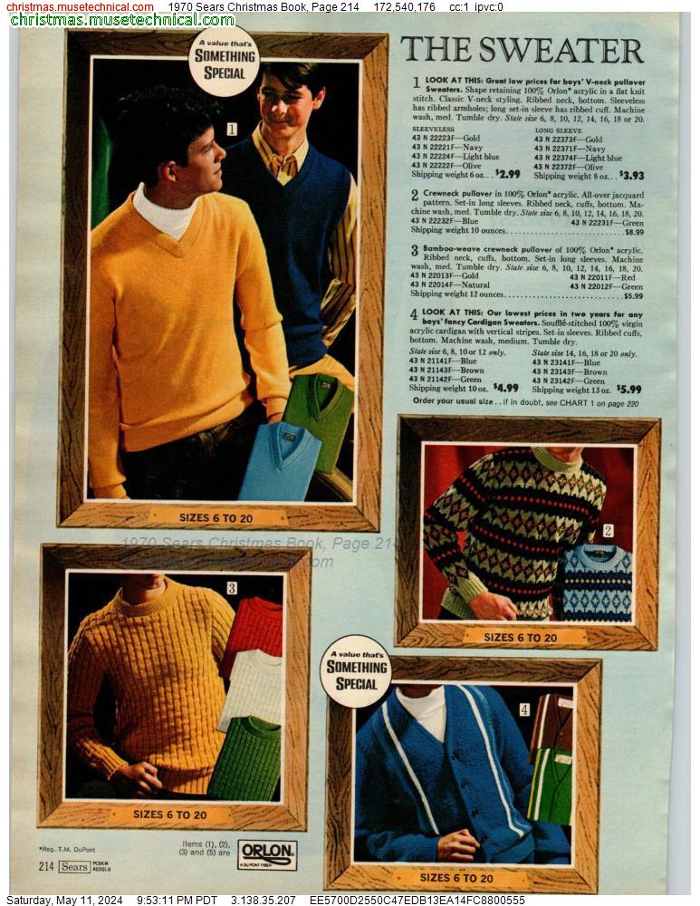 1970 Sears Christmas Book, Page 214