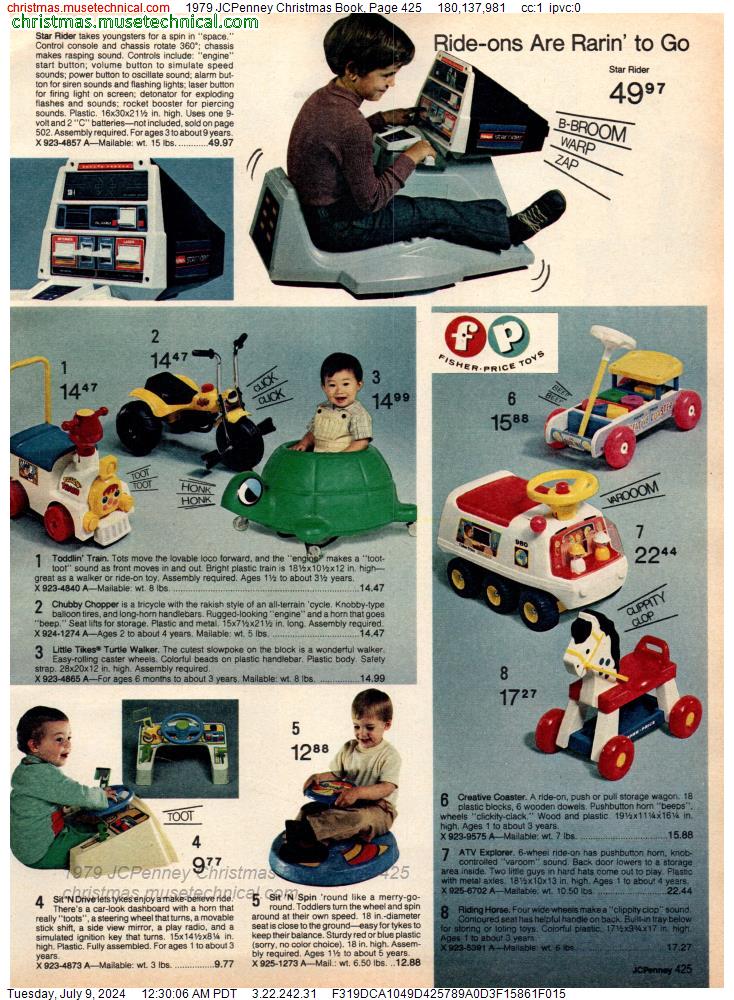 1979 JCPenney Christmas Book, Page 425