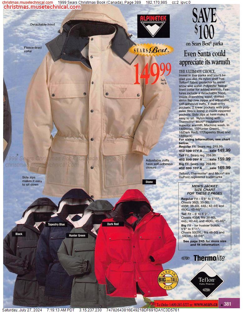 1999 Sears Christmas Book (Canada), Page 389