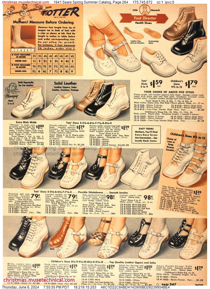 1941 Sears Spring Summer Catalog, Page 264