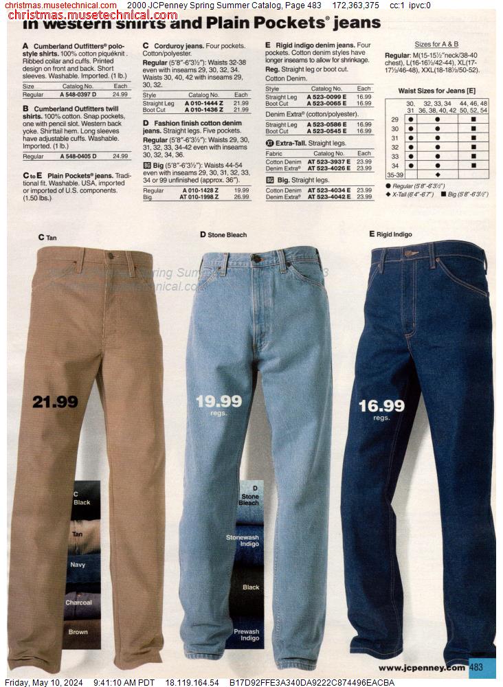 2000 JCPenney Spring Summer Catalog, Page 483