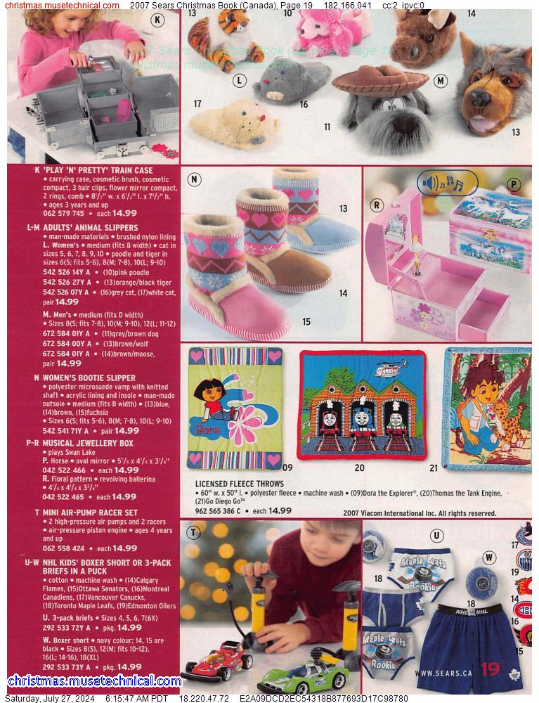 2007 Sears Christmas Book (Canada), Page 19