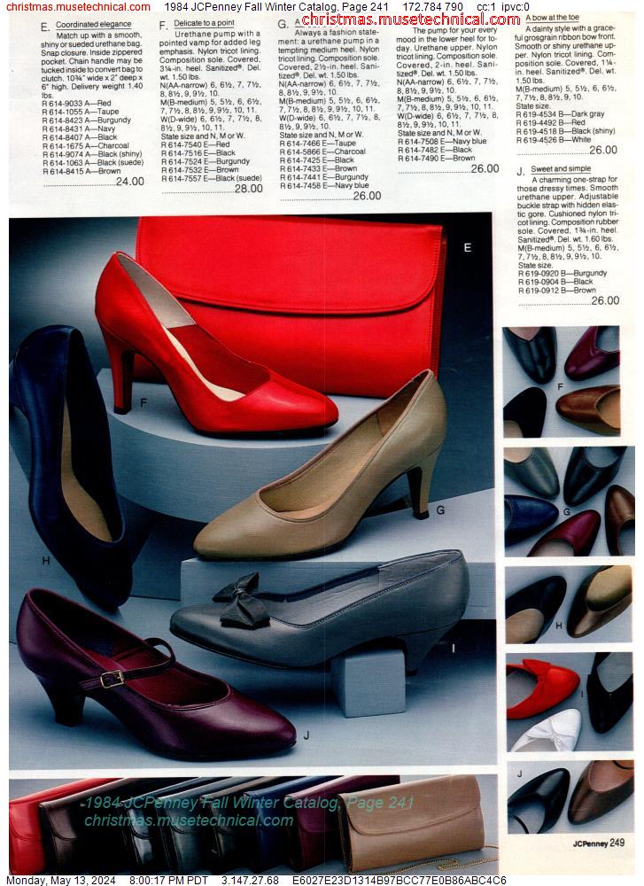1984 JCPenney Fall Winter Catalog, Page 241